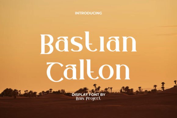Bastian Calton: A Serif Font for Thoughtful Editorial Design
