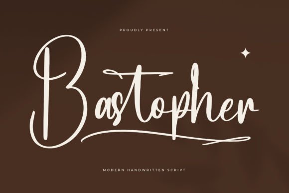 Bastopher: A Modern Script Font for Brand Impact