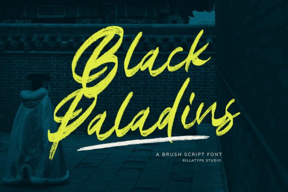 Black Paladins Font for Bold Branding Projects