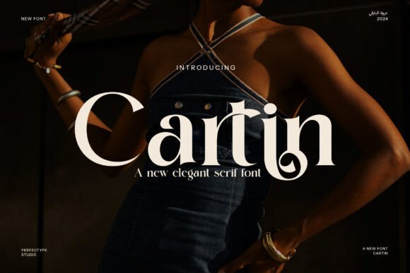Cartin Serif Font for Handmade Creations