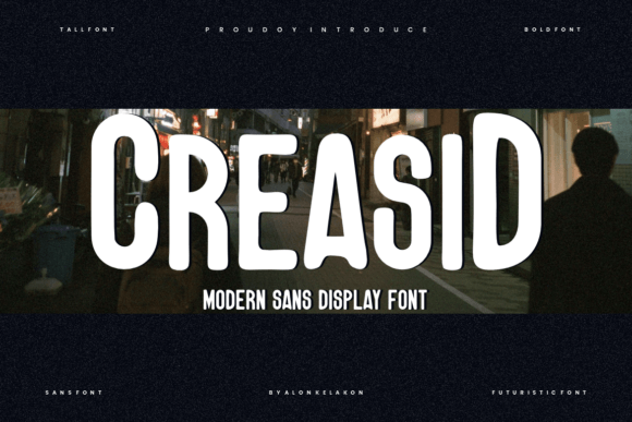 Creasid: A Modern Sans Serif Font for Handmade Creations