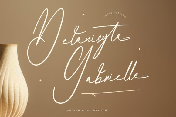 Delanisyta Gabrielle Font for Modern Web Design