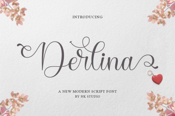 Derlina Script: A Modern Font for Creative Branding