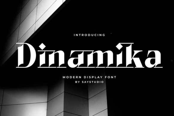 Dinamika: The Modern Serif Font That Elevates Your Campaigns
