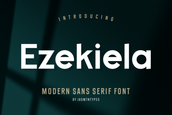 Ezekiela: A Modern Sans Serif Font for Web Design