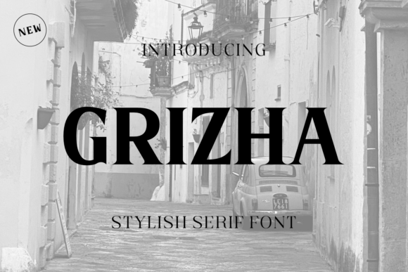 Grizha: A Serif Font That Elevates Handmade Creations