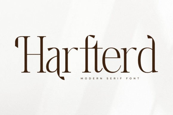 Harfterd Serif Font for Bold Branding and Digital Creativity