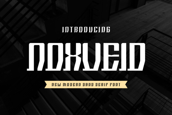 Noxveid Font for Modern Web Design