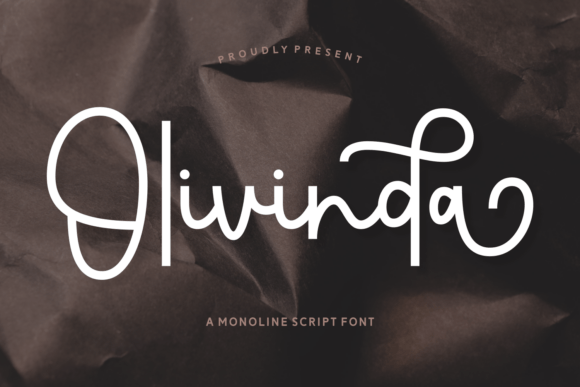 Olivinda: A Modern Script Font for Digital Branding