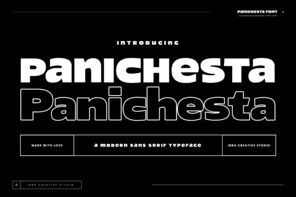 Panichesta: A Modern Sans Serif Font for Digital Marketing