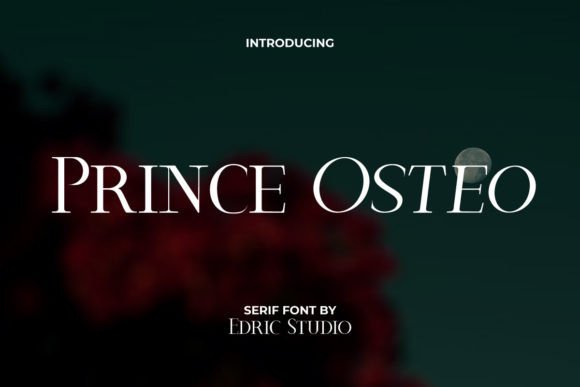 Prince Osteo: A Serif Font for Timeless Design