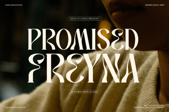 Promised Freyna: A Modern Serif Font for Polished Branding