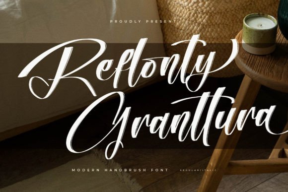 Reflonty Granttura: A Luxury Script Font for Modern Branding