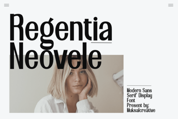 Regentia Neovele: A Modern Sans Serif Font for Web Design