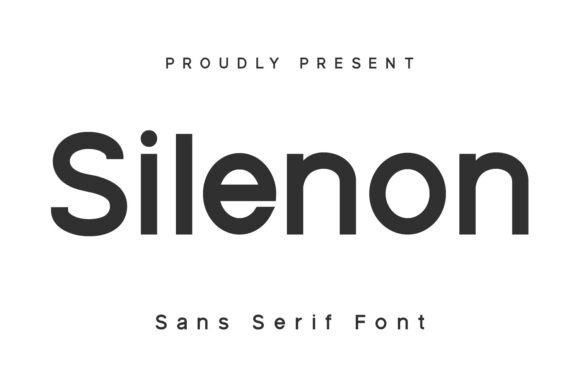 Silenon: A Modern Sans Serif Font for Creative Makers